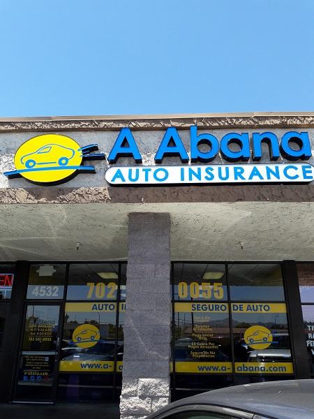 Las Vegas Auto Insurance @ A Abana on Tropicana